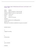 CM 3111 Module 5 Quiz &vert; Full Questions and Answers &vert; 2026 Update &vert; 100&percnt; Correct &ndash; LSU&period;