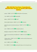 WGU C804   Exam &vert; Comprehensive Questions and Answers &vert; &Acy;&plus; Graded &vert; With Expert Solutions