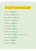 WGU C804   Exam &vert; Comprehensive Questions and Answers &vert; &Acy;&plus; Graded &vert; With Expert Solutions