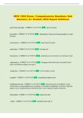 WGU C804   Exam &vert; Comprehensive Questions and Answers &vert; &Acy;&plus; Graded &vert; With Expert Solutions