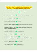 WGU C804   Exam &vert; Comprehensive Questions and Answers &vert; &Acy;&plus; Graded &vert; With Expert Solutions