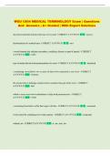 WGU C804   Exam &vert; Comprehensive Questions and Answers &vert; &Acy;&plus; Graded &vert; With Expert Solutions