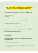 WGU D184   Exam &vert; Comprehensive Questions and Answers &vert; &Acy;&plus; Graded &vert; With Expert Solutions