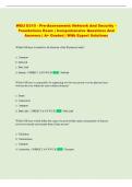 WGU D315  Exam &vert; Comprehensive Questions and Answers &vert; &Acy;&plus; Graded &vert; With Expert Solutions