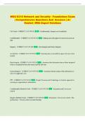 WGU D315  Exam &vert; Comprehensive Questions and Answers &vert; &Acy;&plus; Graded &vert; With Expert Solutions