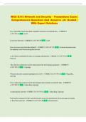 WGU D315  Exam &vert; Comprehensive Questions and Answers &vert; &Acy;&plus; Graded &vert; With Expert Solutions
