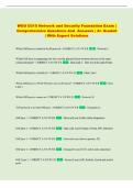 WGU D315  Exam &vert; Comprehensive Questions and Answers &vert; &Acy;&plus; Graded &vert; With Expert Solutions