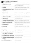 BIOS 2500 Exam 2 Study Guide Part 2 &ndash; Biology Course Exam Preparation Notes