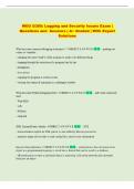 WGU D385  Exam &vert; Comprehensive Questions and Answers &vert; &Acy;&plus; Graded &vert; With Expert Solutions