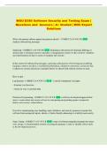 WGU D385  Exam &vert; Comprehensive Questions and Answers &vert; &Acy;&plus; Graded &vert; With Expert Solutions