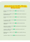WGU D385  Exam &vert; Comprehensive Questions and Answers &vert; &Acy;&plus; Graded &vert; With Expert Solutions