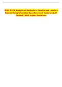 WGU D514  Exam &vert; Comprehensive Questions and Answers &vert; &Acy;&plus; Graded &vert; With Expert Solutions
