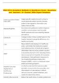WGU D514  Exam &vert; Comprehensive Questions and Answers &vert; &Acy;&plus; Graded &vert; With Expert Solutions