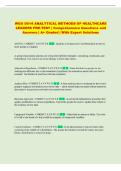 WGU D514  Exam &vert; Comprehensive Questions and Answers &vert; &Acy;&plus; Graded &vert; With Expert Solutions