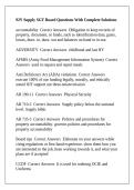 92Y Supply SGT Board Questions With Complete Solutions