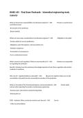 BMEG 455 &ndash; Final Exam Flashcards &ndash; biomedical engineering study material