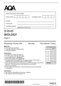 2025&vert;AQA A-level BIOLOGY Paper 3&vert;Question paper &vert;7402-3&vert;June 2025&vert;