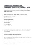 Comm 2500 Midterm Exam 1 Questions With Correct Answers 2026