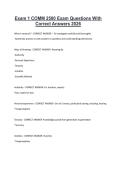 Exam 1 COMM 2500 Exam Questions With Correct Answers 2026