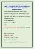 NURS 3366 FINAL EXAM LATEST 2026-2027 ACTUAL EXAM WITH  COMPLETE QUESTIONS AND CORRECT DETAILED ANSWERS &lpar;100&percnt;  VERIFIED ANSWERS&rpar; &vert;ALREADY GRADED A&plus;&vert; &vert;&vert;PROFESSOR  VERIFIED&vert;&vert; &vert;&vert;BRANDNEW&excl;&excl;&excl;&vert;&vert; 