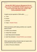Nevada &lpar;NV&rpar; CMS Contractor Management Survey  Exam Actual Test&vert;&vert;VERIFIED EXAM&excl;&excl;&vert;&vert; Questions and  Correct Answers With Rationales LATEST THIS  YEAR&period;pdf&vert;&vert;NEWEST EXAM&excl;&excl;&excl; 
