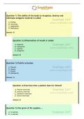 NCLEX-RN &lpar;National Council Licensure Examination for Registered Nurses&rpar; with questions and answers aligned to screenshot Exam version