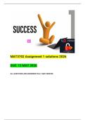 MAT3702 Assignment 1 SOLUTIONS 2026
