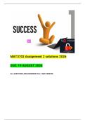 MAT3702 Assignment 01 and 02  SOLUTIONS  2026