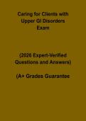 Upper GI Disorders Nursing Care PDF &vert; Study Guide&comma; Practice Questions & Exam Prep for Gastrointestinal Disorders