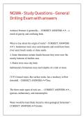 NGWA - Study Questions - General Drilling Exam with answers