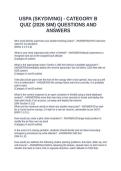 USPA A LICENSE EXAM PACKAGE DEAL &lpar;COMPLETE SOLUTION 2026&rpar;