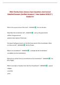 PBSC Florida Civics Literacy Exam Questions And Correct Detailed Answers &lpar;Verified Answers&rpar; &vert; New Update 2026&sol;27 &vert; Graded A&plus;
