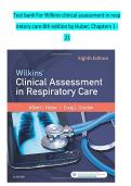 Wilkins&rsquo; Clinical Assessment in Respiratory Care 7th Edition Test Bank &vert; Heuer &vert; Instant PDF Download