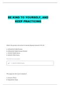 3M 301 QUESTIONS WITH 100&percnt; CORRECT ANSWERS