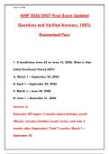 AHIP 2026 Final Exam &vert; 300&plus; Practice Questions with Verified Answers &vert; Pass Your Medicare Certification