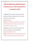 APEA 3P Predictor Exam 2026 &vert; 300&plus; High-Yield Questions & Rationales for NP Students