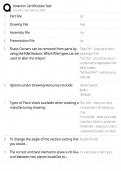 Inventor Certification &sol; Score 100&percnt; &sol; New Version 2025 Update &sol; Test Study Guide