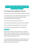 LVN TERM 1 FINAL EXAM 2026&sol;2027 &vert; 59 Questions with Complete Solutions &vert; Unitek College LVN Program Prep &vert; Pass Guaranteed - A&plus; Graded