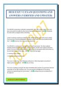 HESI EXIT V2 EXAM QUESTIONS AND ANSWERS &lpar;VERIFIED AND UPDATED&rpar;