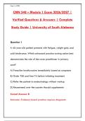 CMN 548 Module 1 Exam 2026 &vert; 300&plus; Practice Questions with Answers & Rationales