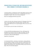 NR 602 FINAL EXAM JUNE 2025&sol;2026 QUESTIONS AND CORRECT ANSWERS GRADED A&plus;