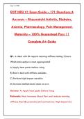 EXIT HESI V1 Exam Prep 2026 &vert; 300&plus; Practice Questions with Answers & Rationales