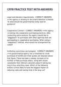CPPB PRACTICE TEST WITH ANSWERS