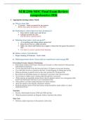 NUR 2356-MDC Final Exam Review-  comprehensive-2026 