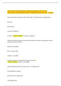 FGCUCIVICLITERACYEXAMQUESTIONSANDANSWERSLATESTUPDATE  2025&sol;2026ALLANSWERS100&percnt;CORRECTVERIFIEDBESTGRADEDA&plus;FOR SUCCESS