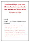 MA Oil Burner License Exam 2026 &vert; 300&plus; Practice Questions & Answers &vert; Grade 1-4 Test Bank