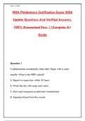 NHA Phlebotomy Certification Exam 2026 &vert; 300&plus; Q&A with Rationales &vert; CPT Practice Test Bank