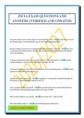 JNCIA EXAM QUESTIONS AND ANSWERS &lpar;VERIFIED AND UPDATED&rpar;