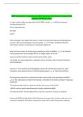 QISP Introduction Comprehensive Quiz Questions with Correct Answers New  Update &lpar;Verified A&plus; Pass&rpar;