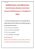 NSG6020 3P Exam Prep &vert; 300&plus; Q&A with Rationales &vert; Advanced Health Assessment Test Bank